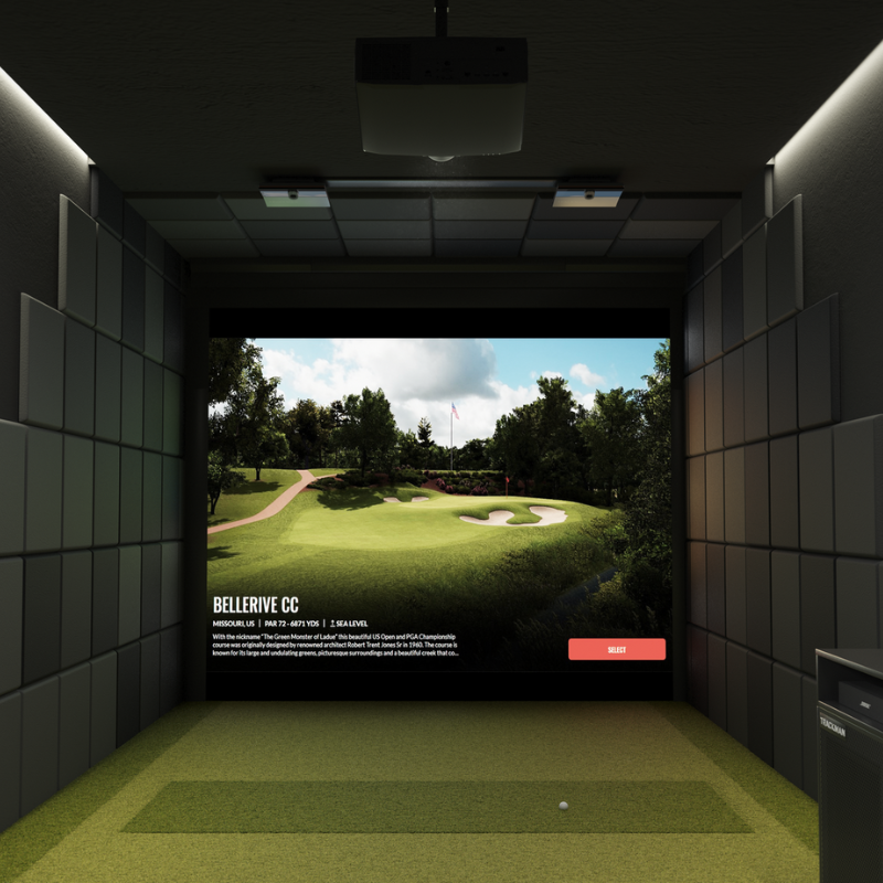 Trackman iO Launch Monitor DUO complete setup.