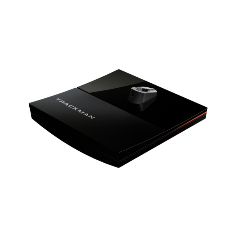 Trackman iO Launch Monitor right side view.