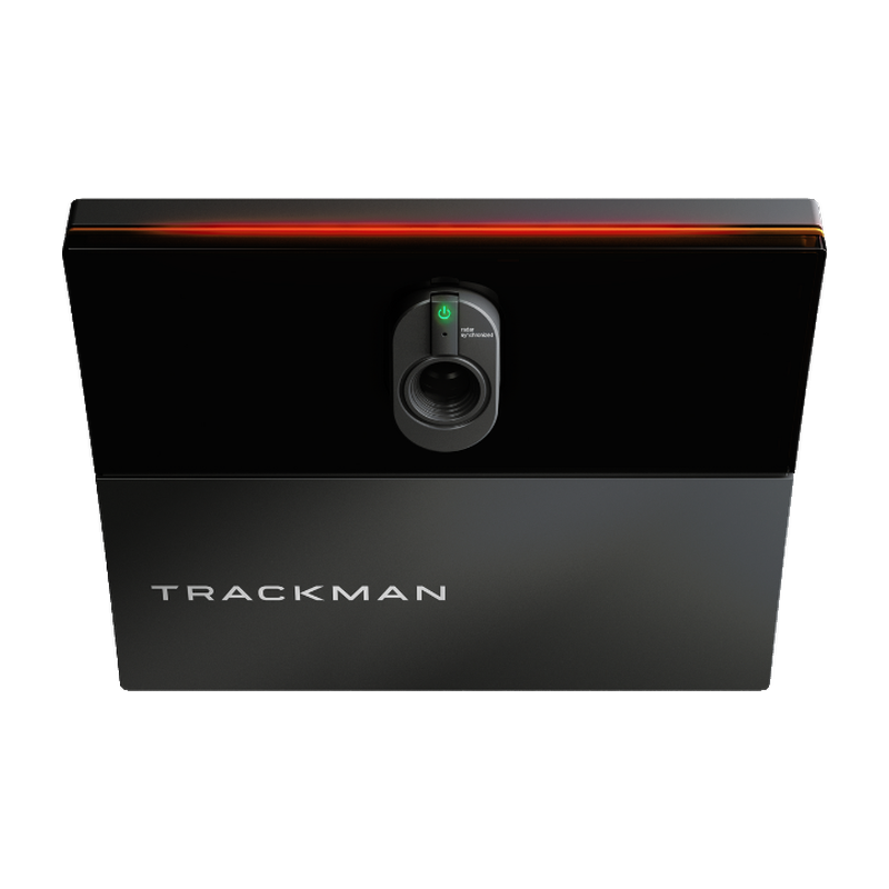 Trackman iO Launch Monitor front view.