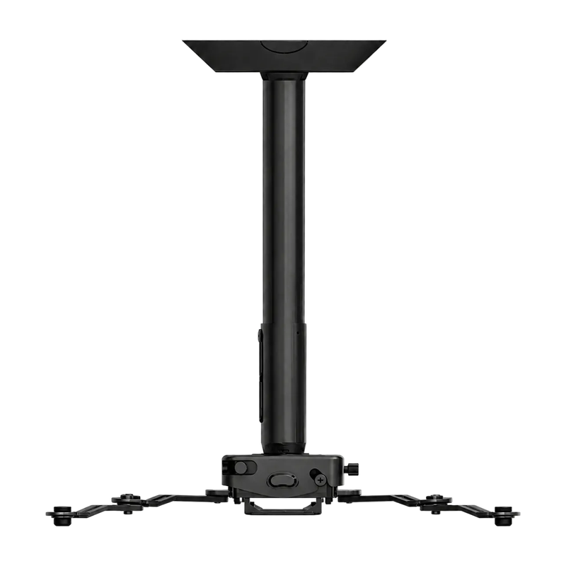 Universal Projector Ceiling Mount with Additional Extenders front view.