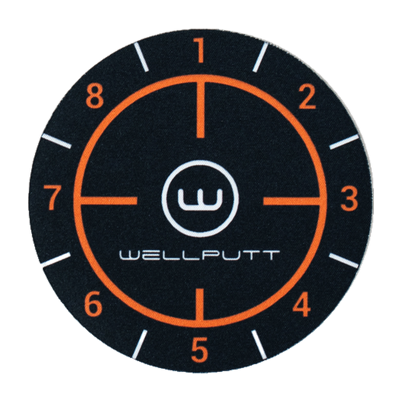 Wellputt Ghost Hole target disc with numbered ring.
